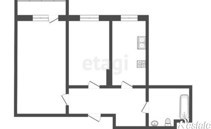 2-комн квартира 15-й микрорайон, 11