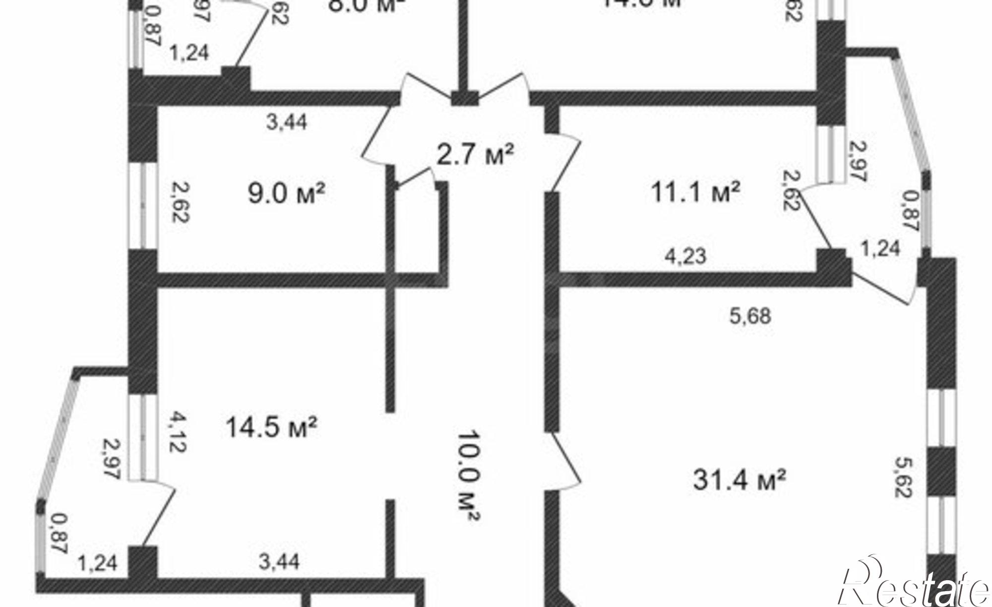 Купить квартиру за 11 000 000 рублей на микрорайон 3Б, 12