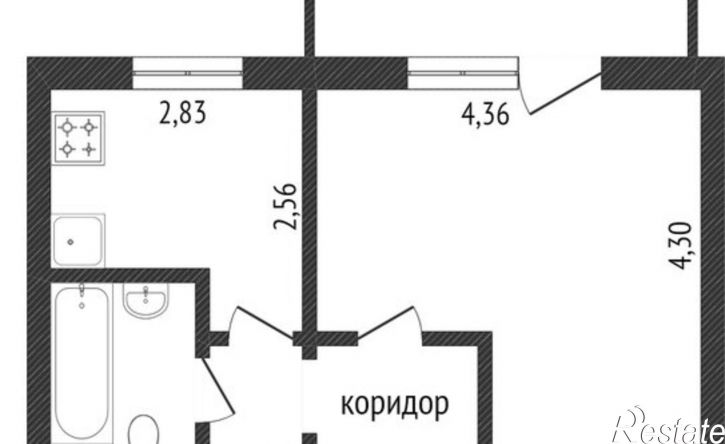 1-комн квартира 7-й микрорайон, 14