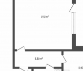 1-комн, 37кв м, этаж 1/10 4-й микрорайон, 37/2