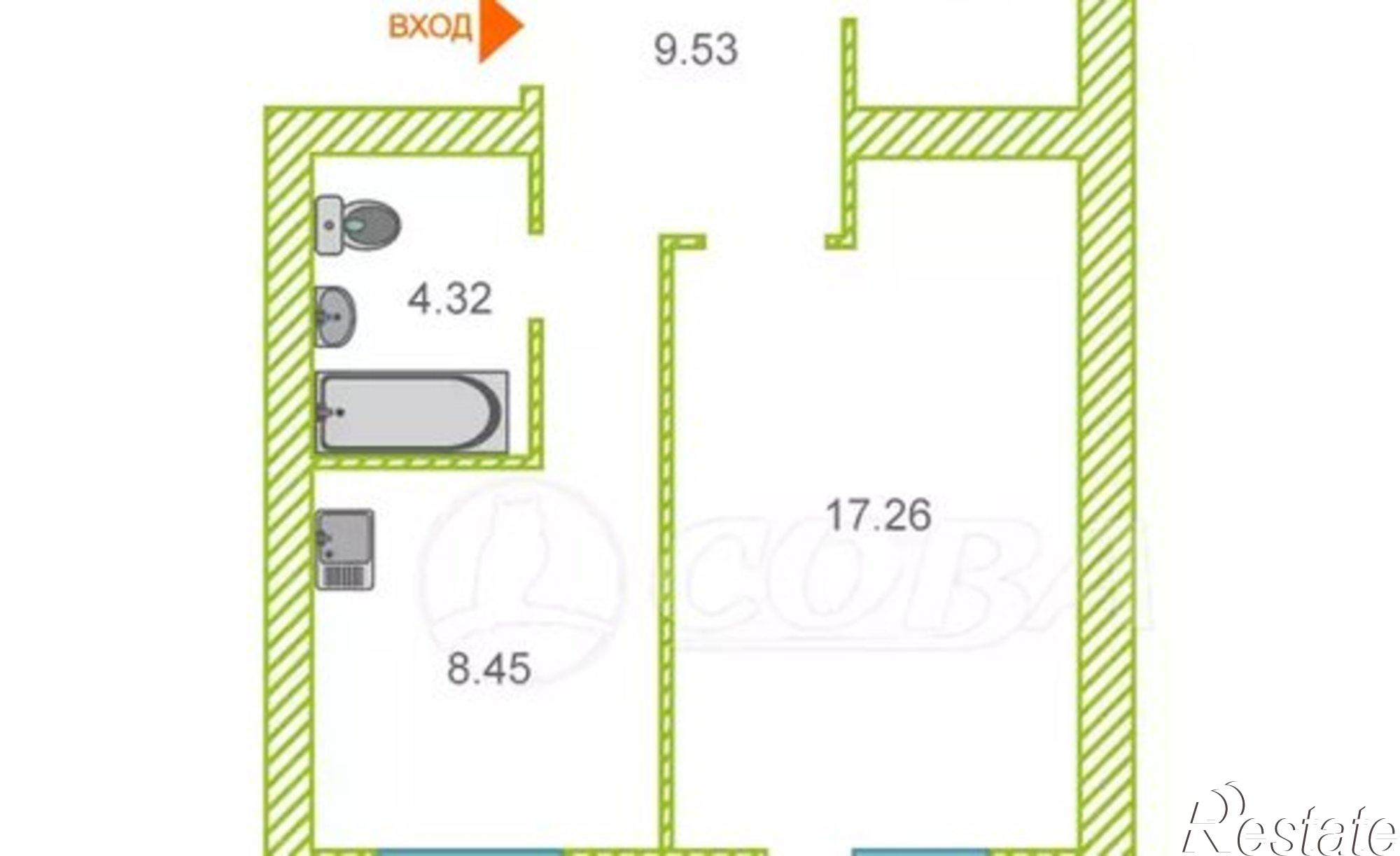 Купить квартиру за 5 200 000 рублей на 10-й микрорайон, 9А