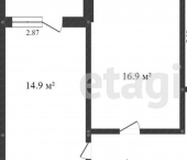2-комн, 52кв м, этаж 8/9 микрорайон 7А, 14А