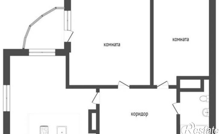 2-комн квартира микрорайон Центральный, 27