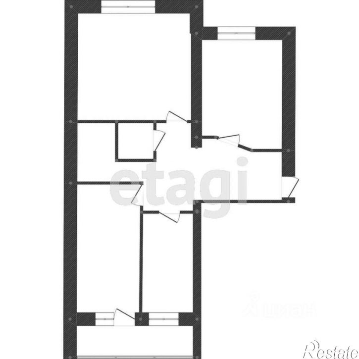 3-комн квартира ул Нагорная, 3 А,  д. 3 А,  к. А
