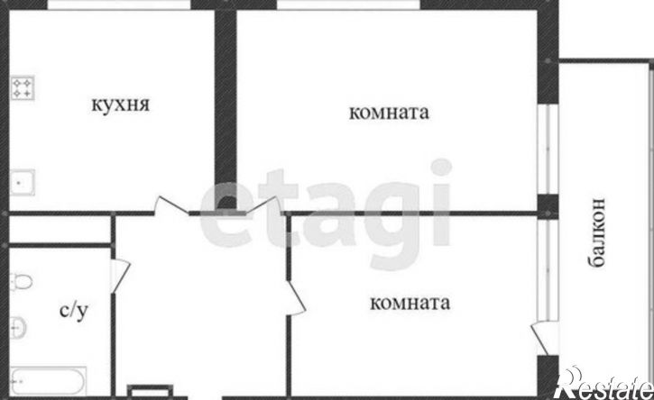 2-комн квартира 15-й микрорайон, 18