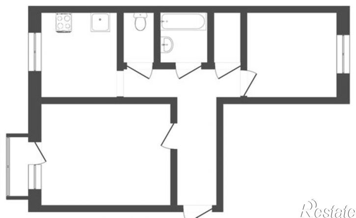 2-комн квартира 6-й микрорайон, 15