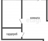 2-комн, 41кв м, этаж 5/5 ул Водников, 19