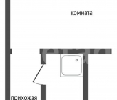 1-комн, 30кв м, этаж 2/5 4-й микрорайон, 9