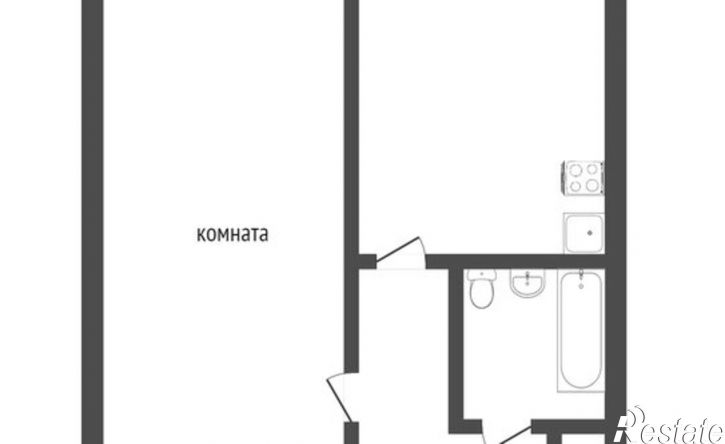 1-комн квартира микрорайон Менделеево, 10