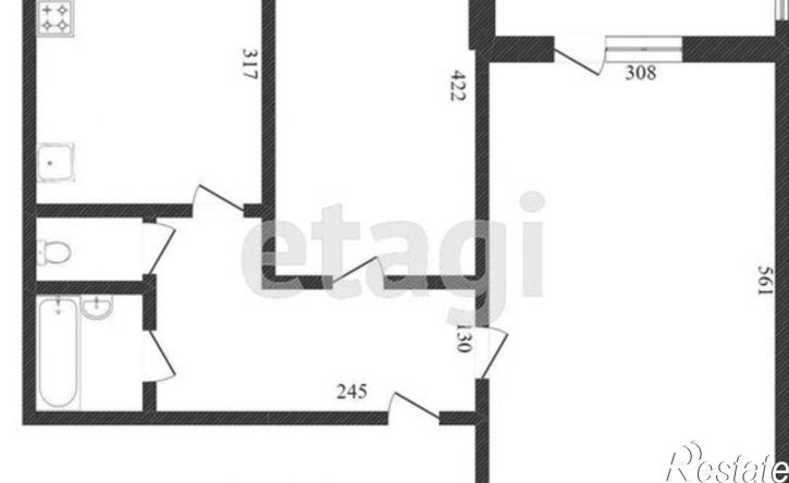 2-комн квартира 6-й микрорайон, 18