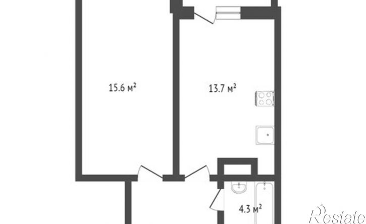 1-комн квартира 10-й микрорайон, 65