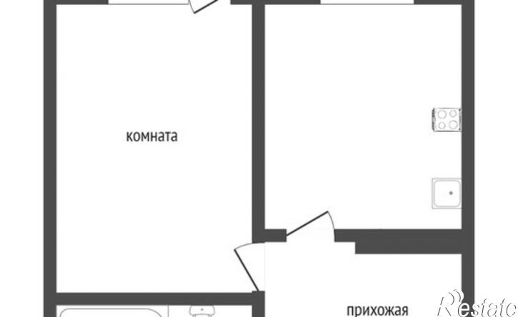 1-комн квартира 7-й микрорайон, 46