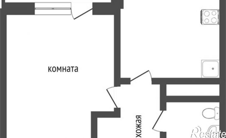1-комн квартира 15-й микрорайон, 18