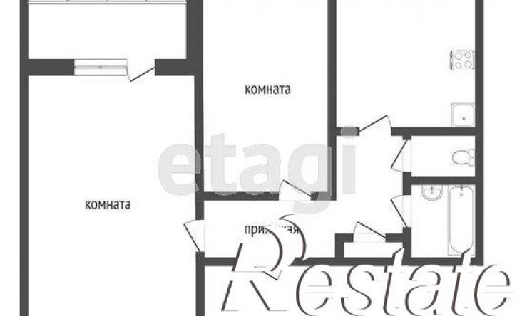 2-комн квартира 4-й микрорайон, 20