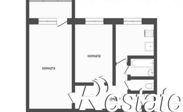 2-комн квартира 8-й микрорайон, 8А